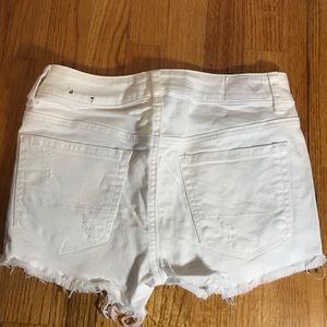 American Eagle shorts (maroon & white)